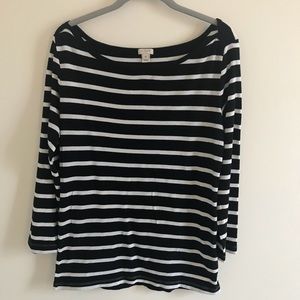 J. Crew 3/4 length shirt
